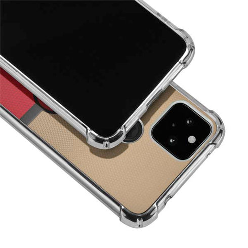 NFL San Francisco 49ers Vintage Google Pixel 5 Clear Case